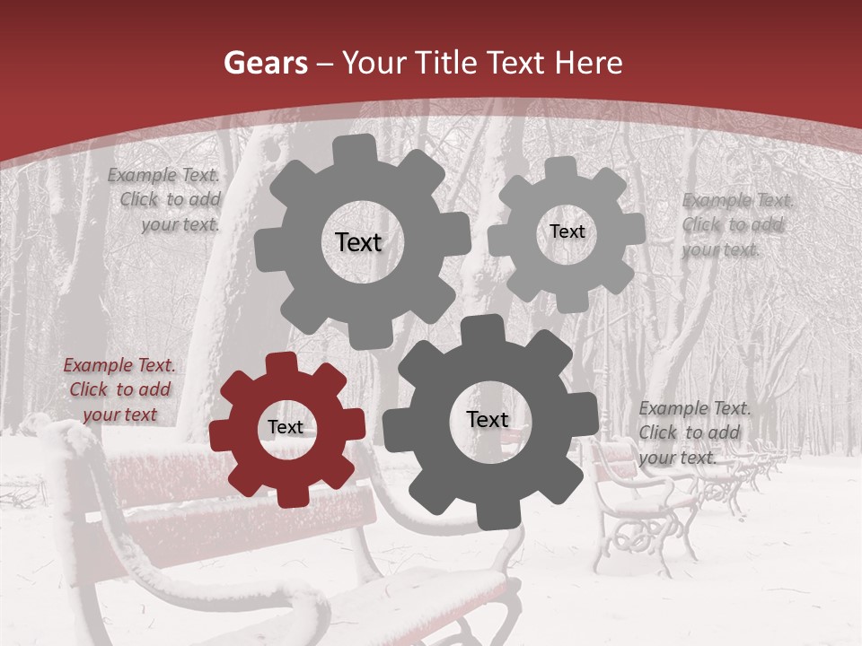 Cold Noon Park PowerPoint Template