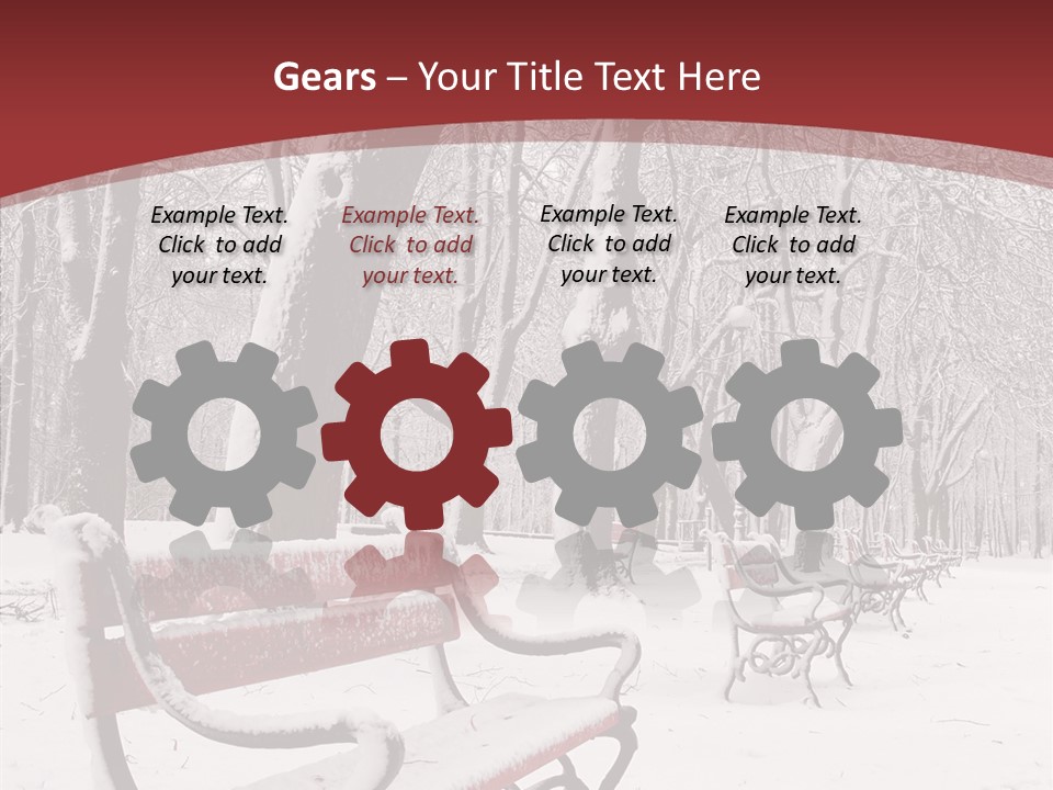 Cold Noon Park PowerPoint Template