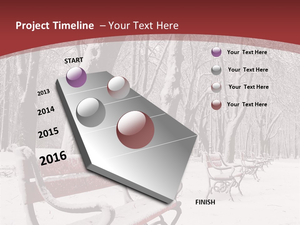 Cold Noon Park PowerPoint Template