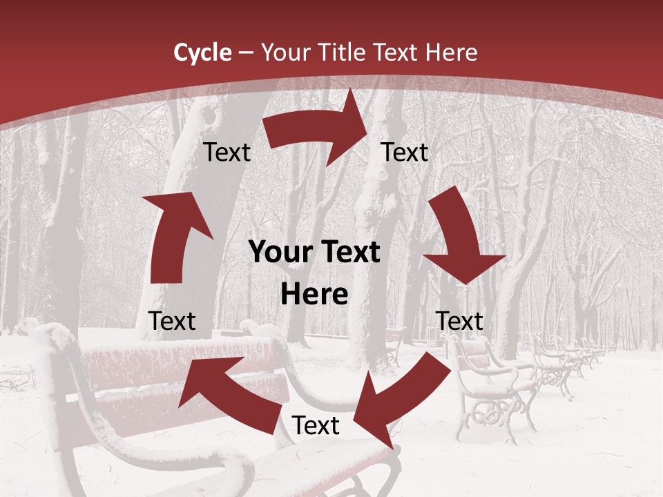 Cold Noon Park PowerPoint Template