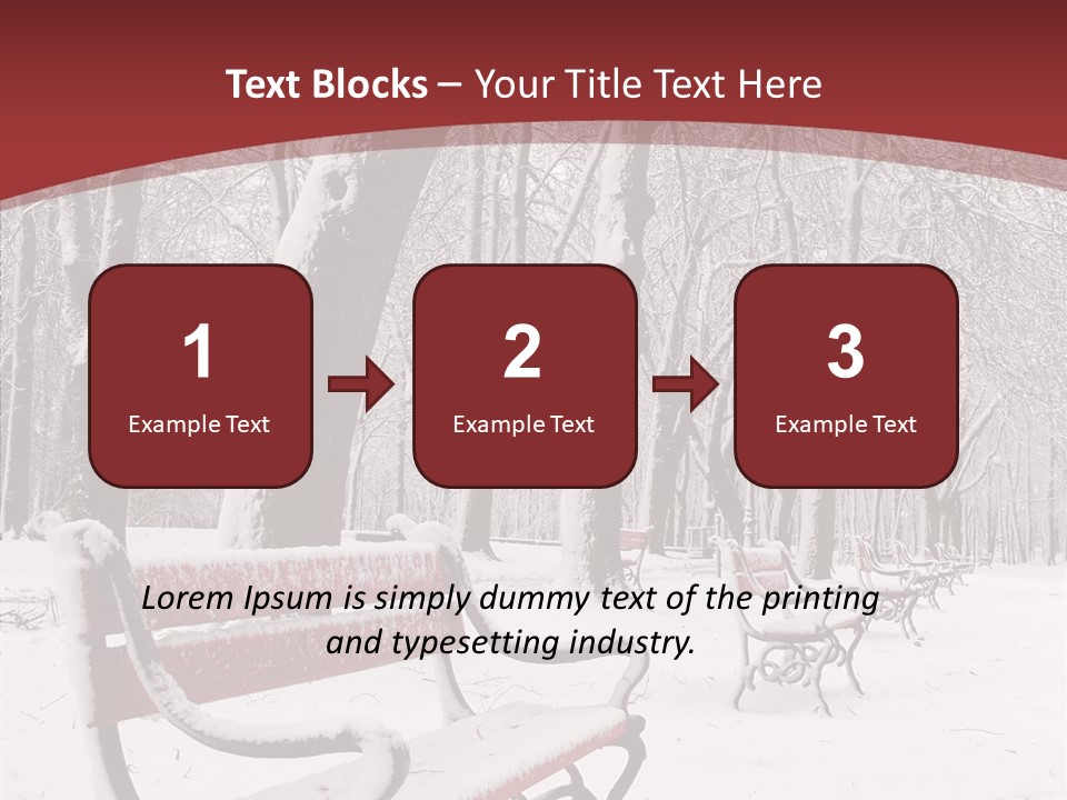 Cold Noon Park PowerPoint Template