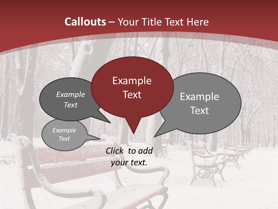 Cold Noon Park PowerPoint Template