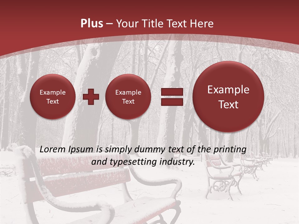 Cold Noon Park PowerPoint Template