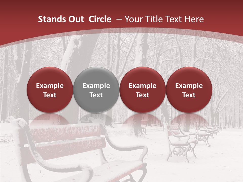 Cold Noon Park PowerPoint Template