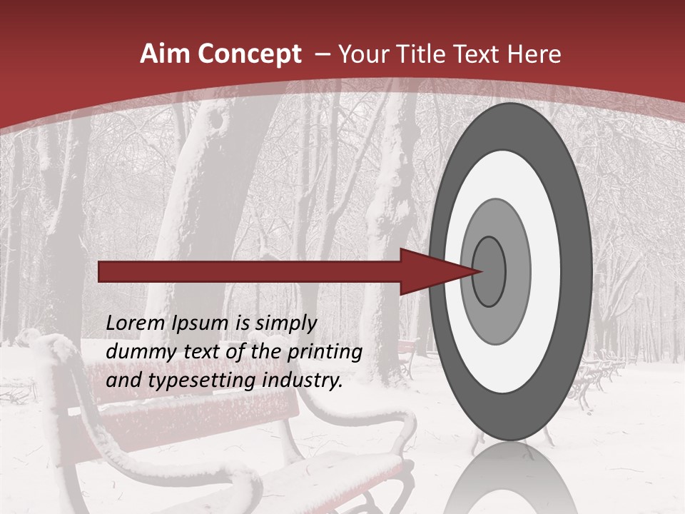 Cold Noon Park PowerPoint Template