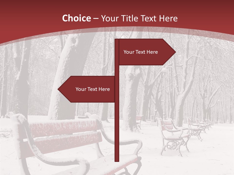 Cold Noon Park PowerPoint Template