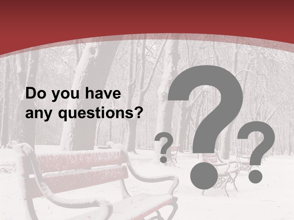 Cold Noon Park PowerPoint Template