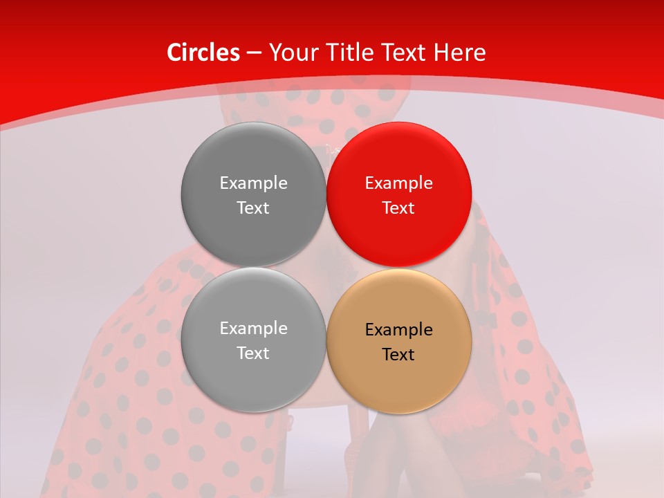 Amazed Posing Elegance PowerPoint Template