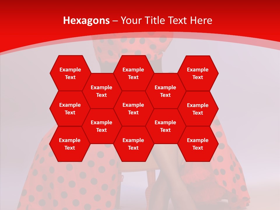 Amazed Posing Elegance PowerPoint Template