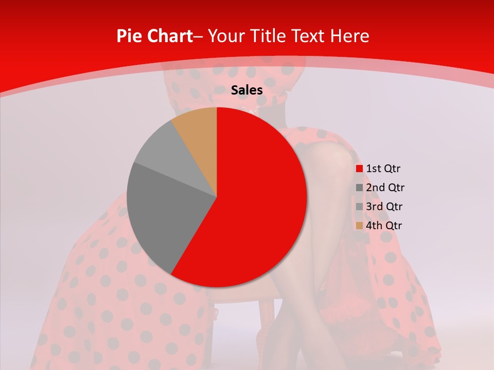 Amazed Posing Elegance PowerPoint Template