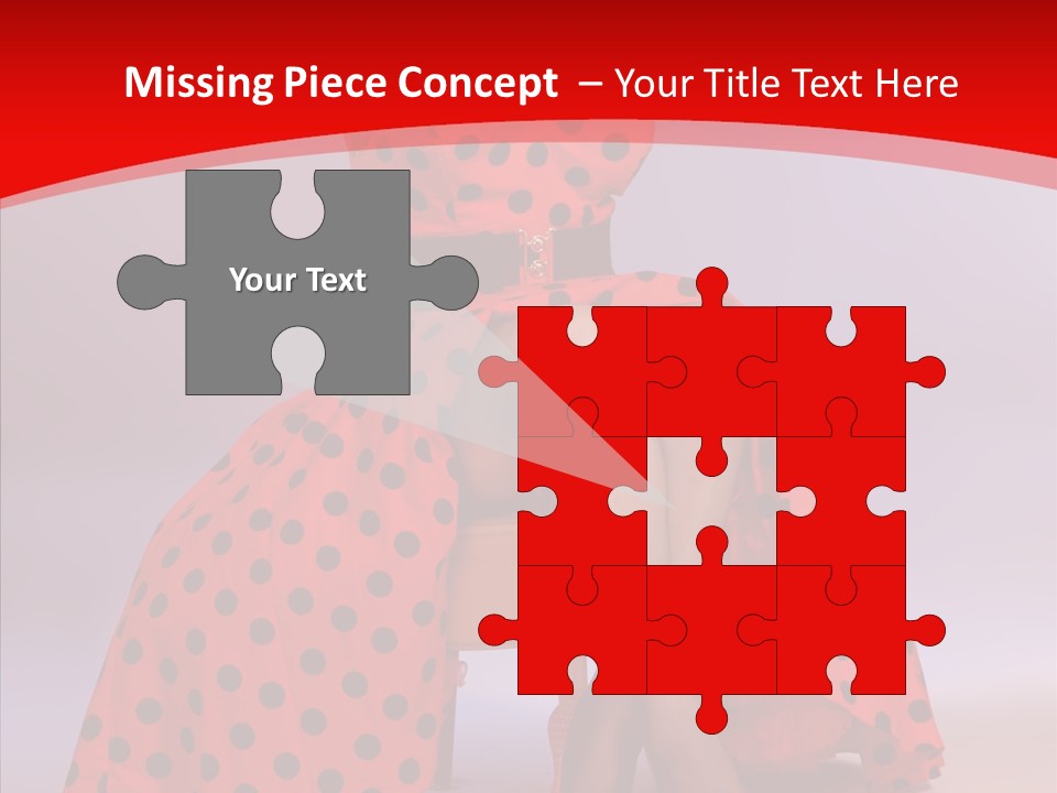 Amazed Posing Elegance PowerPoint Template