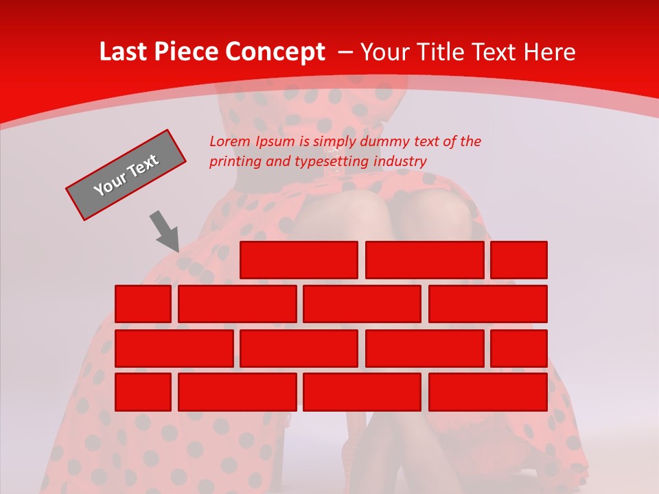 Amazed Posing Elegance PowerPoint Template