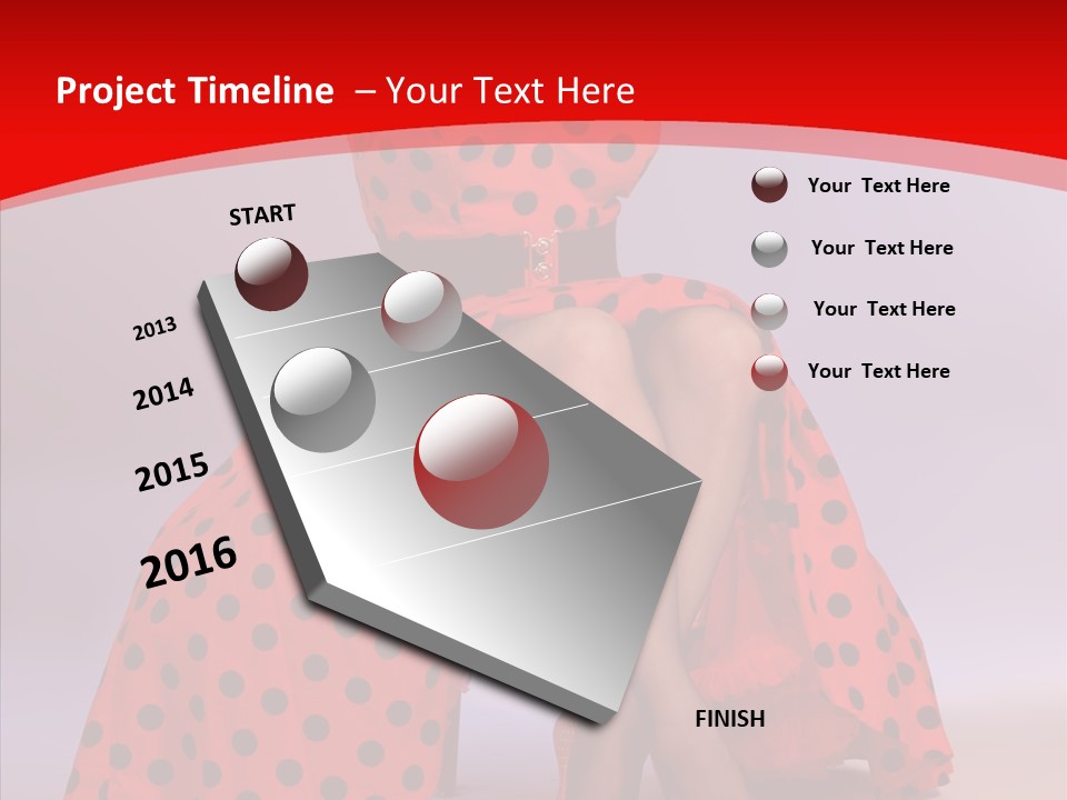 Amazed Posing Elegance PowerPoint Template