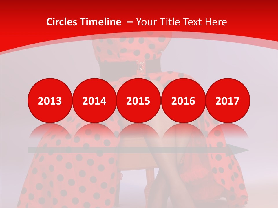 Amazed Posing Elegance PowerPoint Template