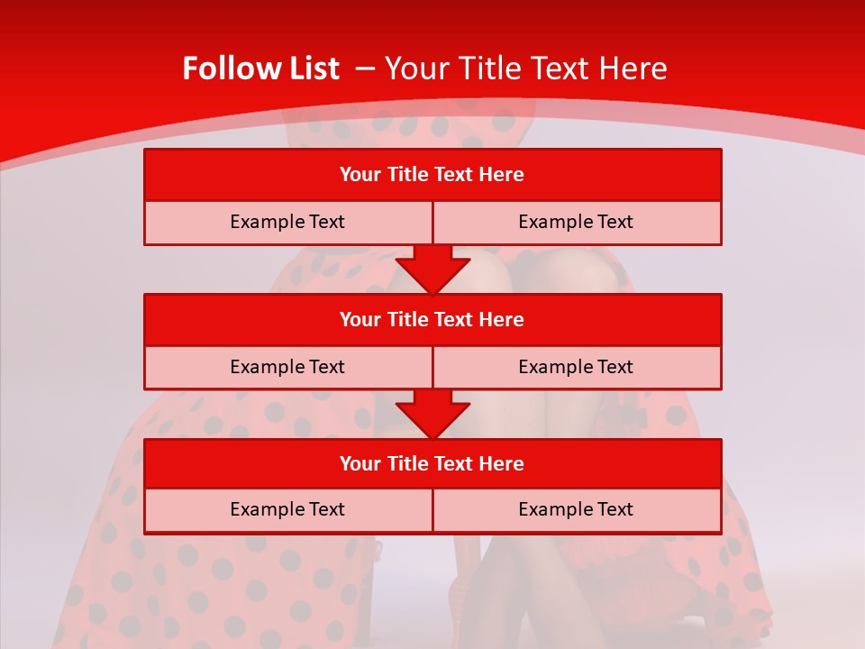 Amazed Posing Elegance PowerPoint Template