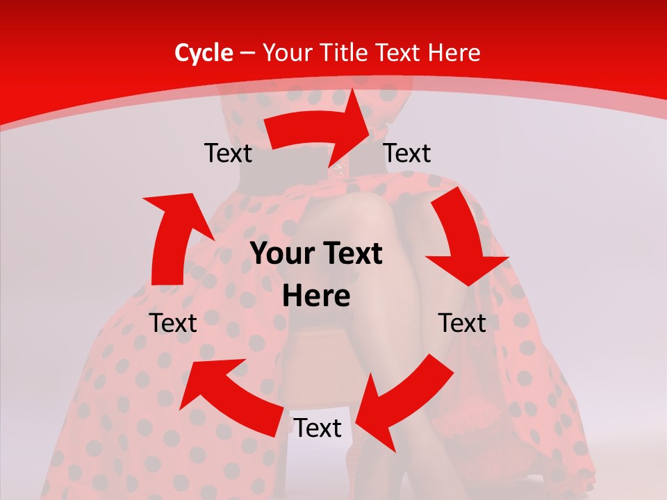 Amazed Posing Elegance PowerPoint Template