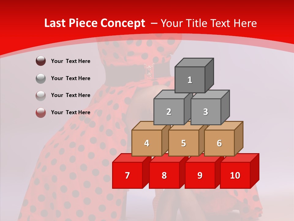 Amazed Posing Elegance PowerPoint Template