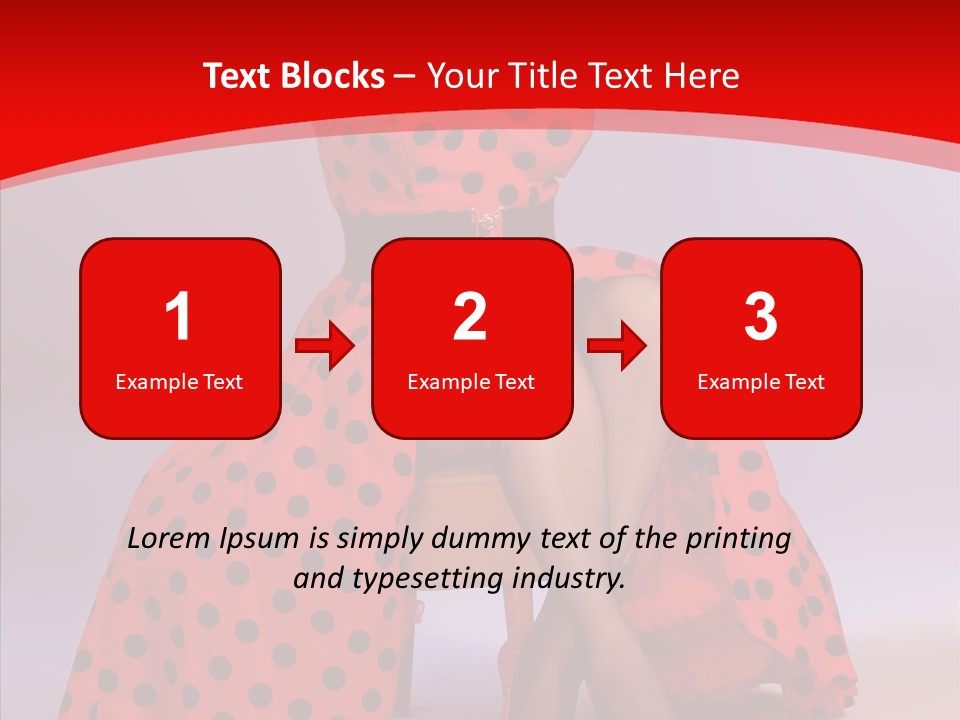 Amazed Posing Elegance PowerPoint Template