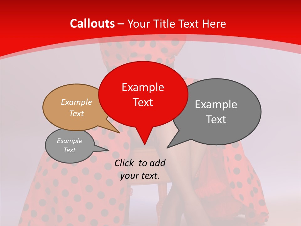 Amazed Posing Elegance PowerPoint Template