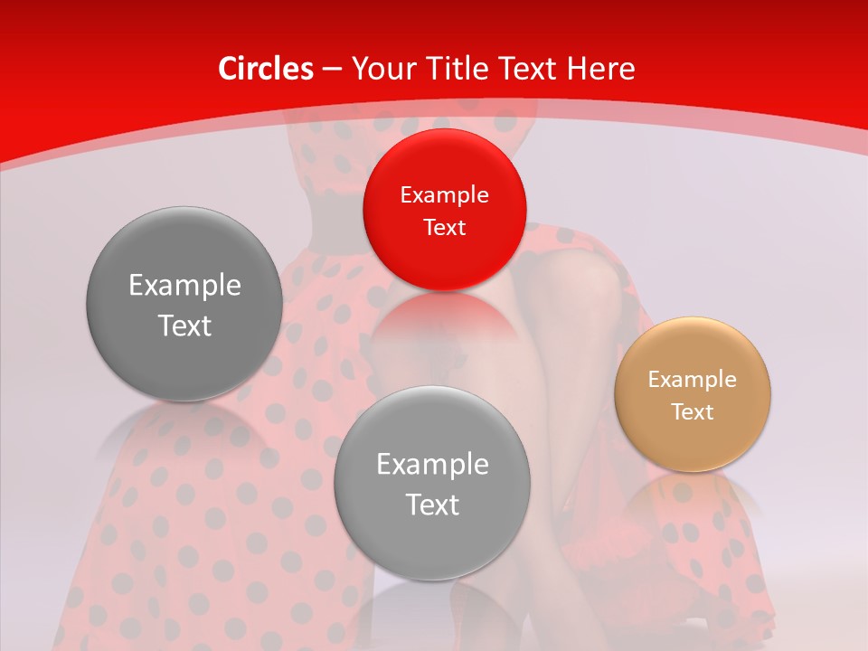 Amazed Posing Elegance PowerPoint Template