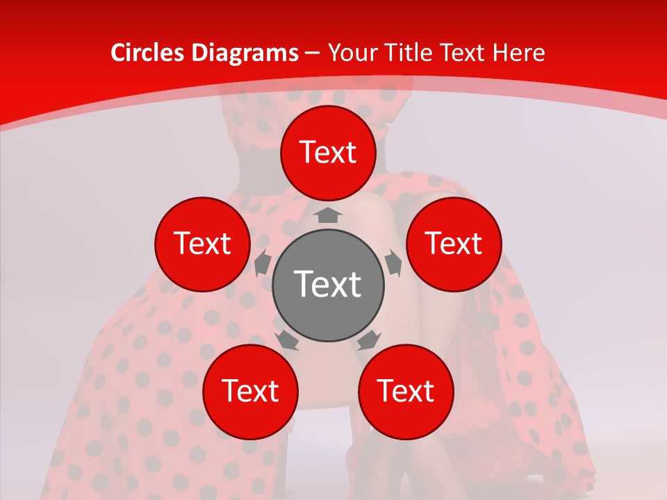 Amazed Posing Elegance PowerPoint Template