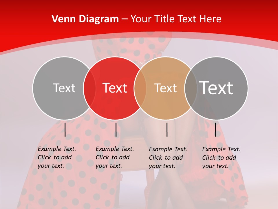 Amazed Posing Elegance PowerPoint Template