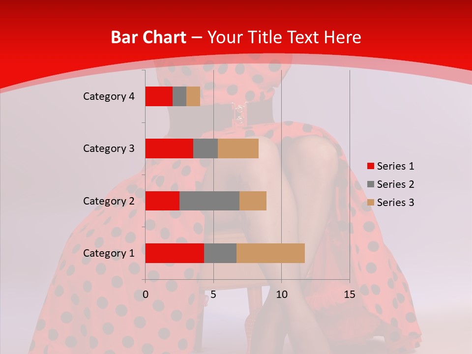 Amazed Posing Elegance PowerPoint Template