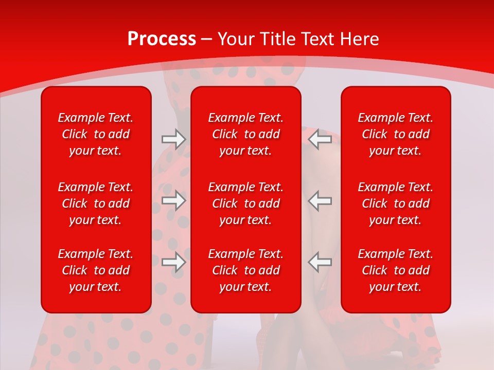 Amazed Posing Elegance PowerPoint Template