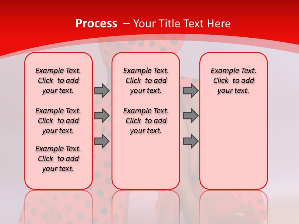 Amazed Posing Elegance PowerPoint Template