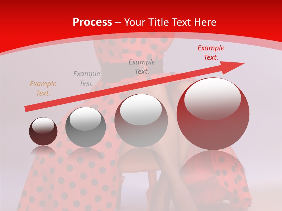 Amazed Posing Elegance PowerPoint Template