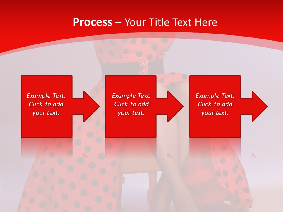 Amazed Posing Elegance PowerPoint Template