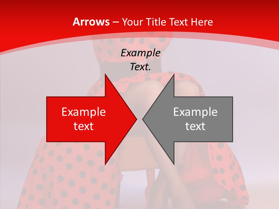 Amazed Posing Elegance PowerPoint Template