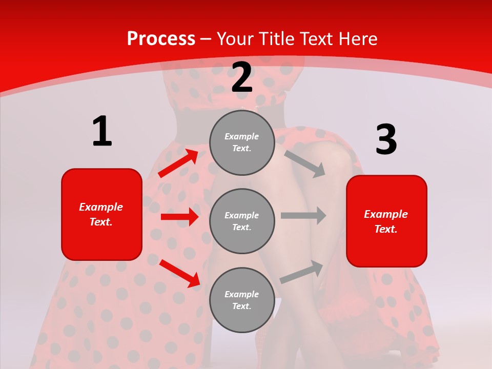 Amazed Posing Elegance PowerPoint Template