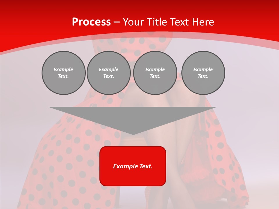 Amazed Posing Elegance PowerPoint Template