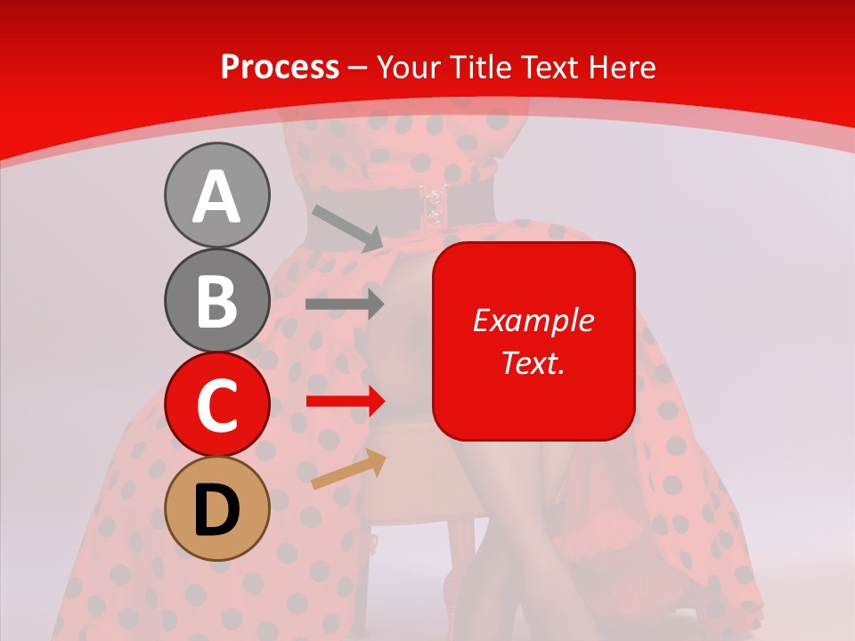 Amazed Posing Elegance PowerPoint Template