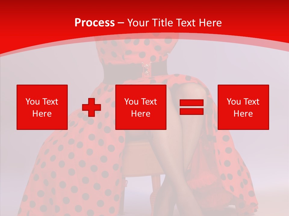 Amazed Posing Elegance PowerPoint Template