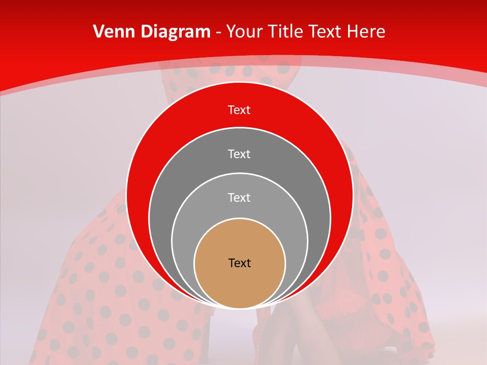 Amazed Posing Elegance PowerPoint Template