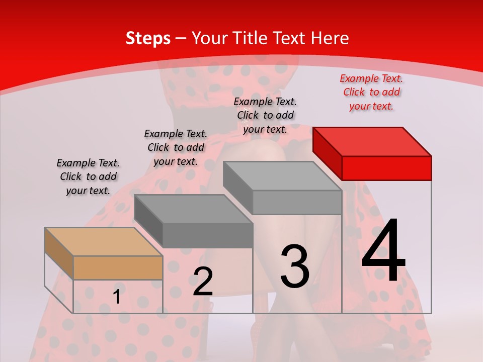 Amazed Posing Elegance PowerPoint Template