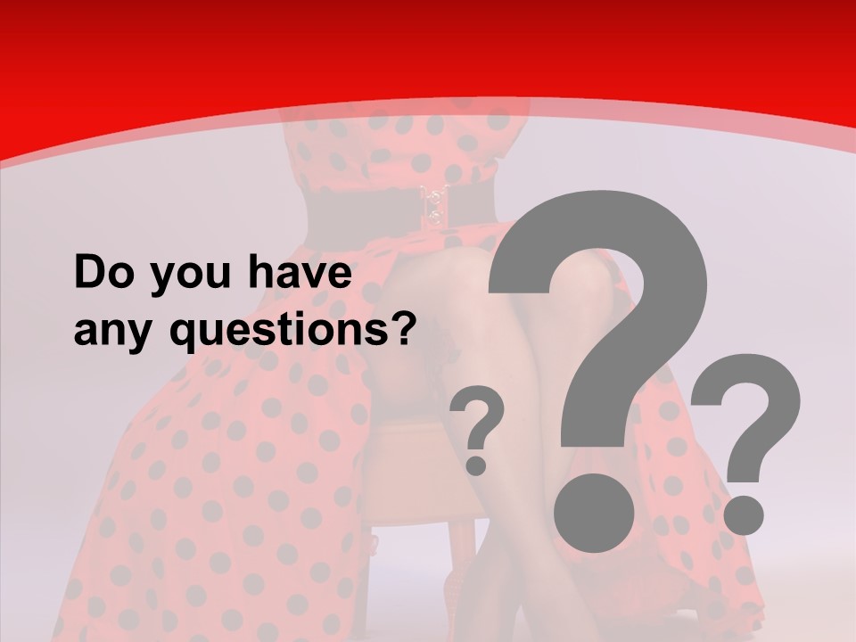 Amazed Posing Elegance PowerPoint Template