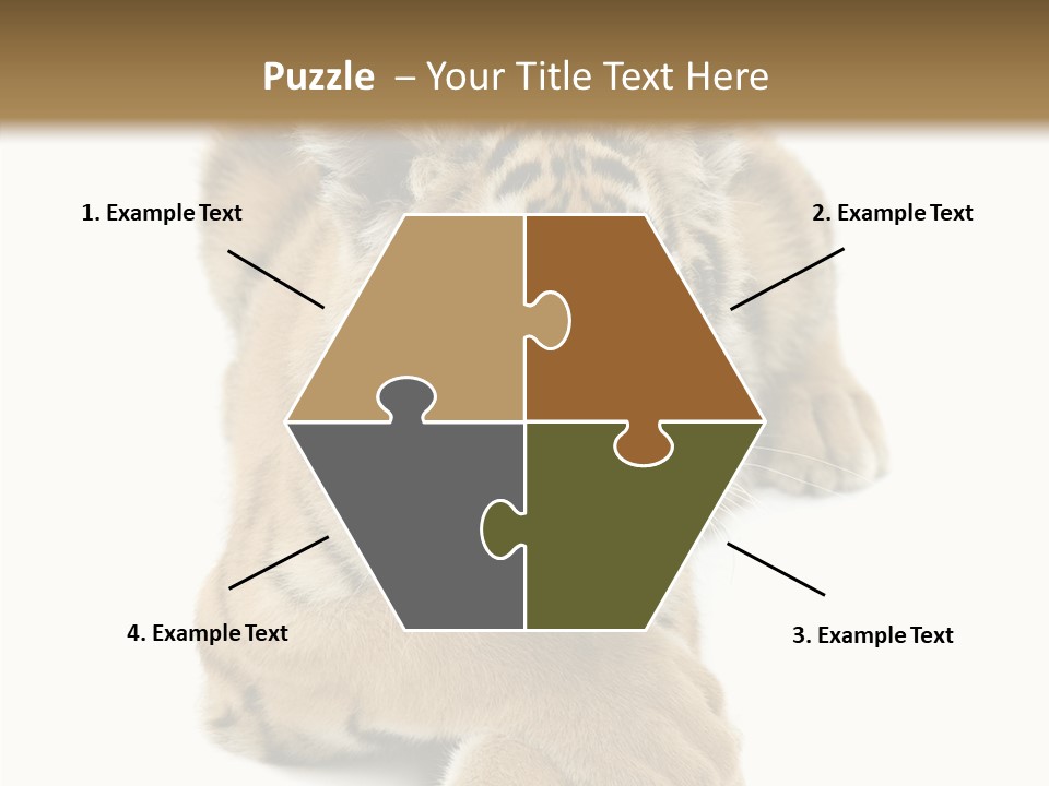 Face White Fierce PowerPoint Template