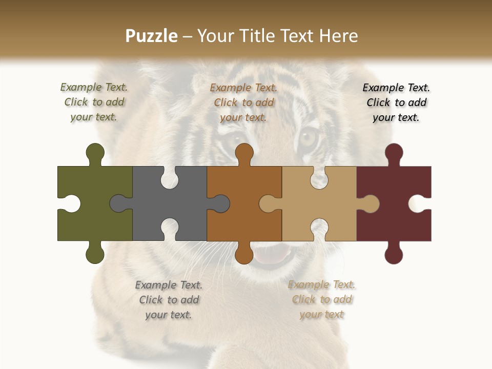 Face White Fierce PowerPoint Template