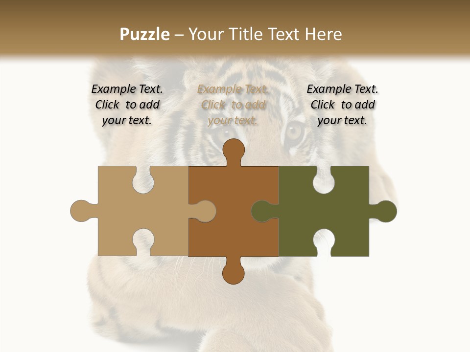 Face White Fierce PowerPoint Template