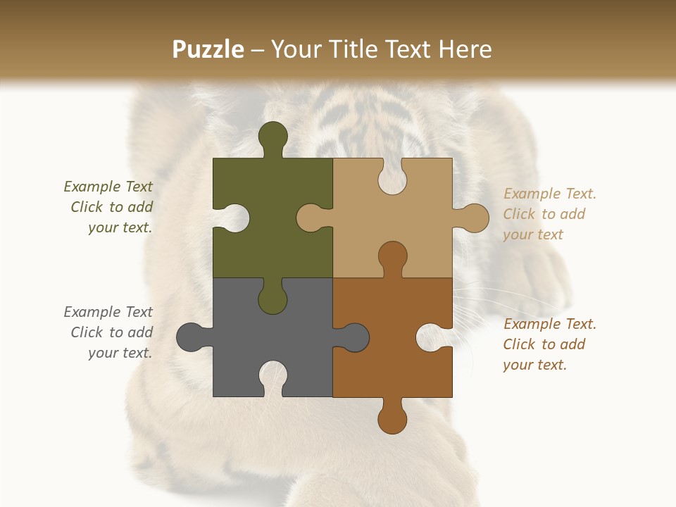 Face White Fierce PowerPoint Template