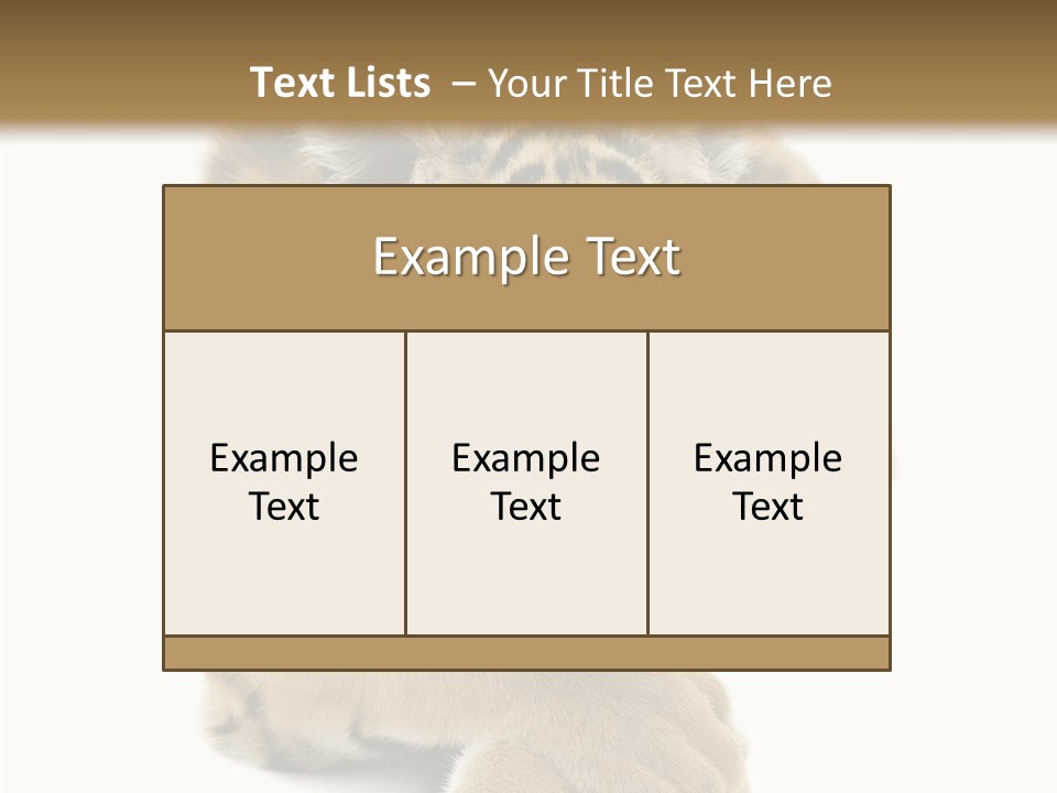 Face White Fierce PowerPoint Template