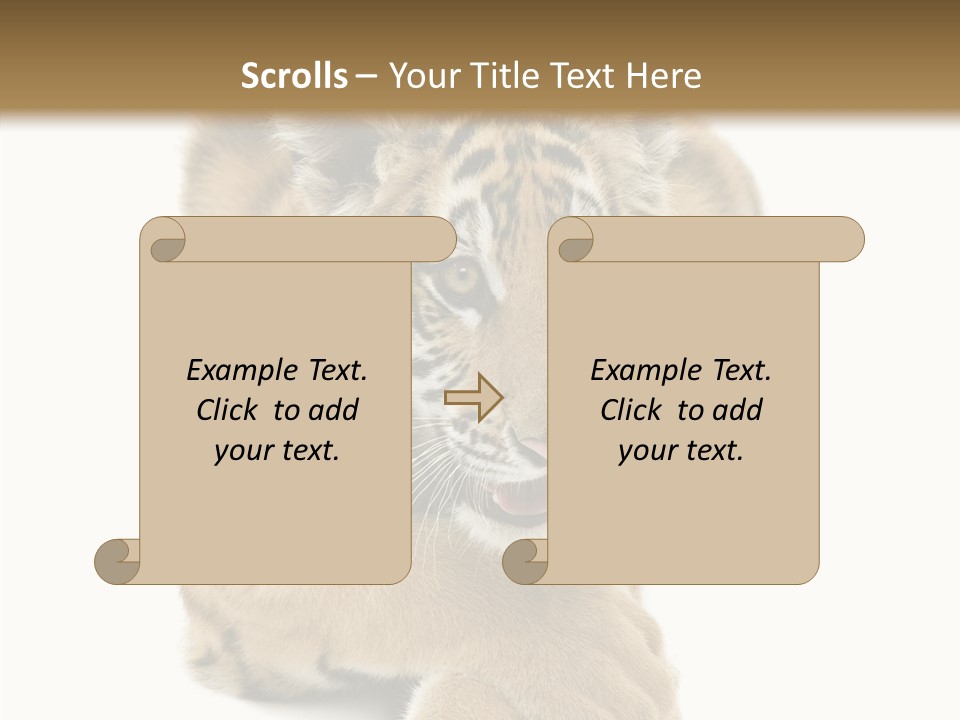 Face White Fierce PowerPoint Template