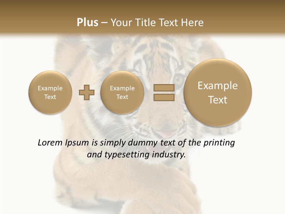 Face White Fierce PowerPoint Template