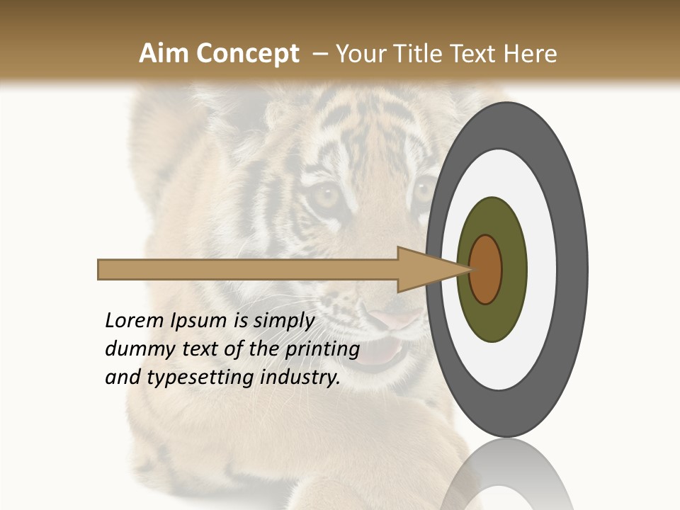 Face White Fierce PowerPoint Template