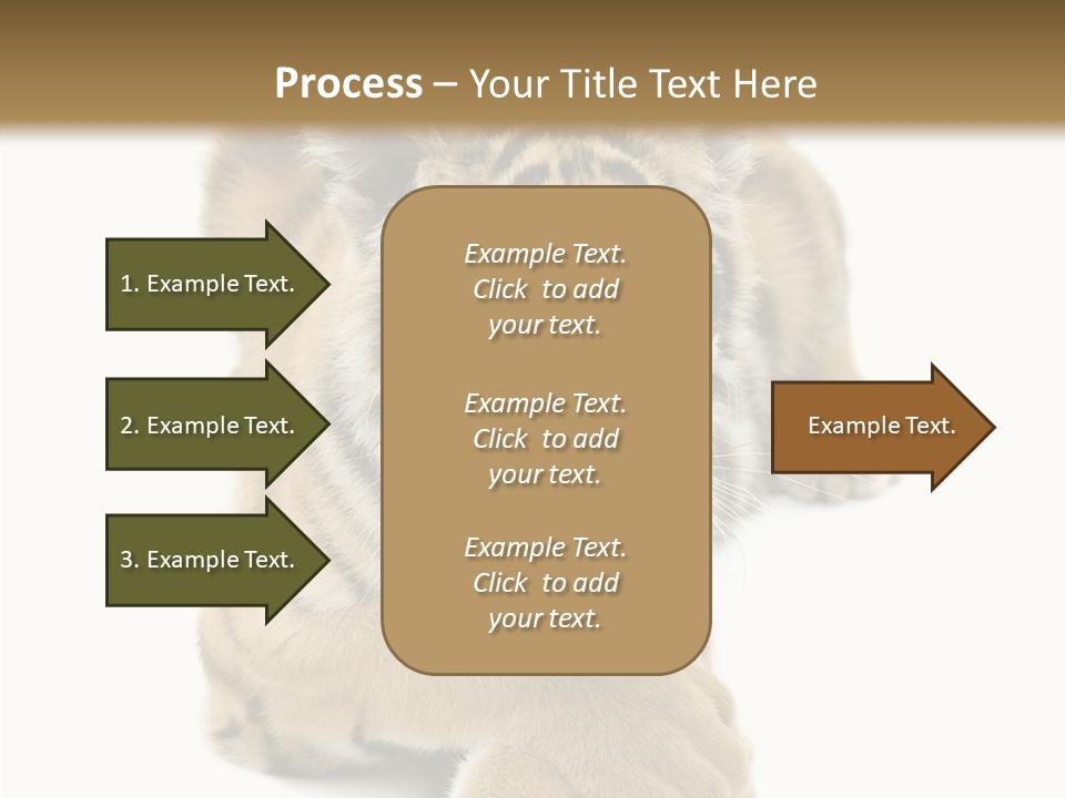 Face White Fierce PowerPoint Template
