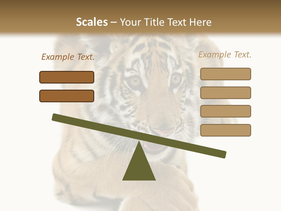 Face White Fierce PowerPoint Template