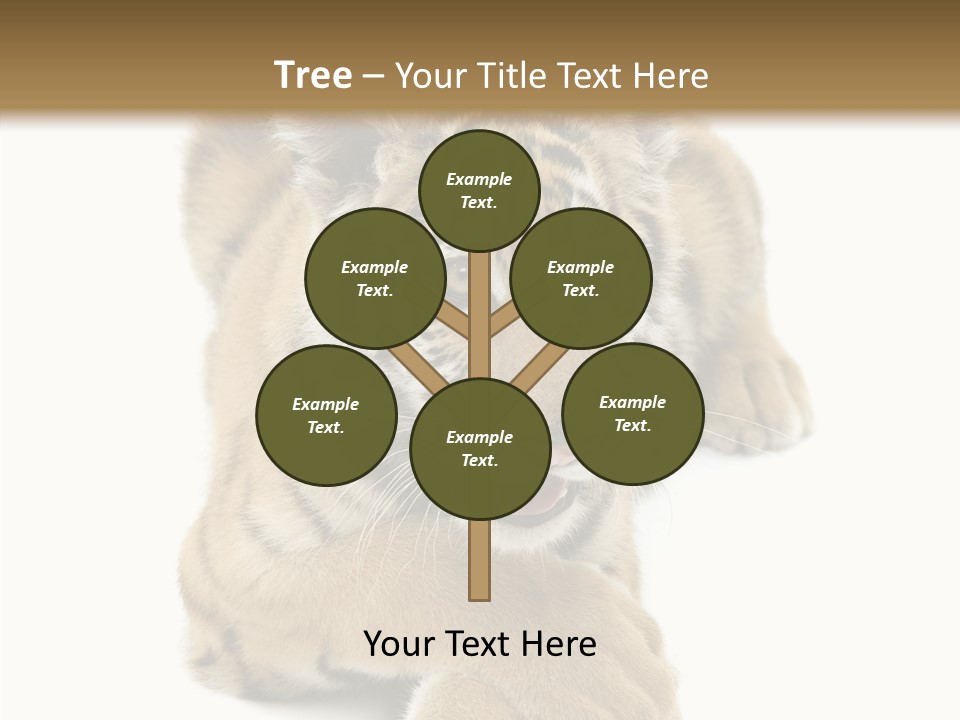 Face White Fierce PowerPoint Template